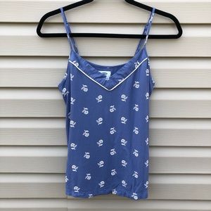 Old Navy | V-neck blue loose fit cami